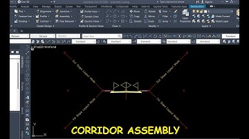 Introduction To Road Corridors - Creating A Corridor Assembly in AutoCAD Civil 3D