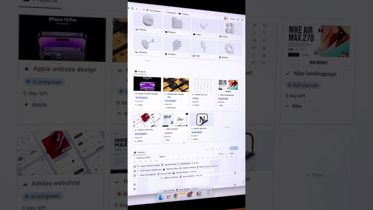 How to organize your Projects and Tasks in Notion? #notion #notionapp #productivity #notiontemplate