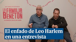 El enfado de Leo Harlem en una entrevista: 