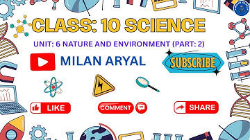 Class: 10 || Science || Unit: 6 || Nature and Environment || Part: 2