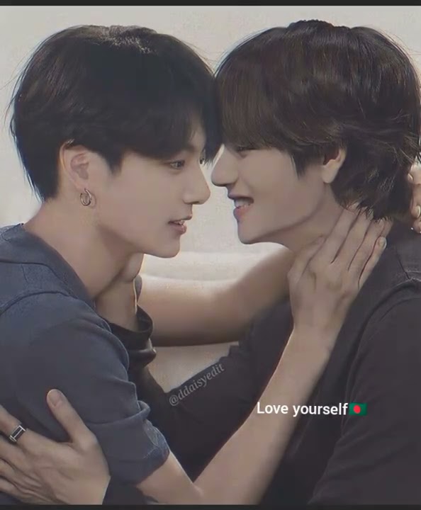 V and Jungkook kiss😜 Taekook forever😘💜