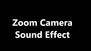 Zoom Camera Sound Effect Resimi