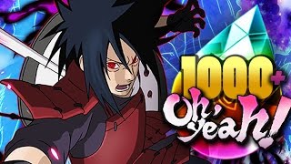 IT'S TIME! 1000+ Ninja Pearls SUMMONS! Madara Blazing Festival! Naruto Ultimate Ninja Blazing