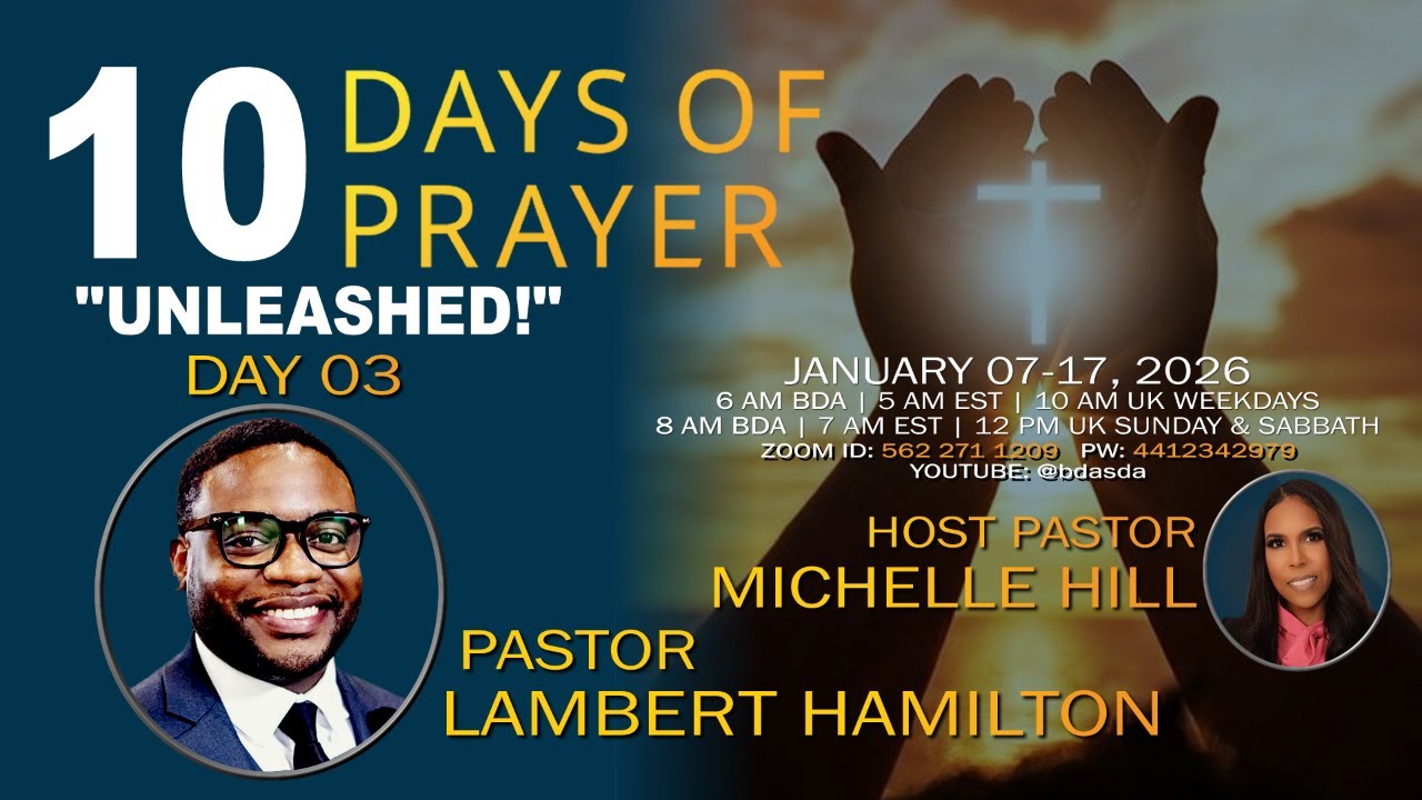 2026-01-09 10 Days of Prayer w/ Pastor Michelle Hill & Pastor Lambert Hamilton
