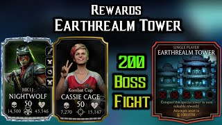 Mk Mobile Bad Reward From Earthrealm Tower Boss Battle 200 Mortal Kombat Mobile