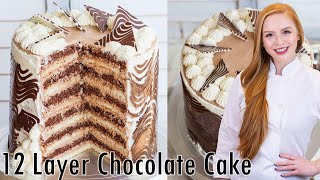 12 Layer Chocolate Cake