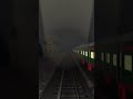 Military Train crossing #indiantrainsimulator #gaming #shorts