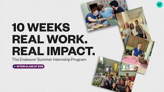 What makes an Endeavor internship different? What makes an Endeavor internship different?