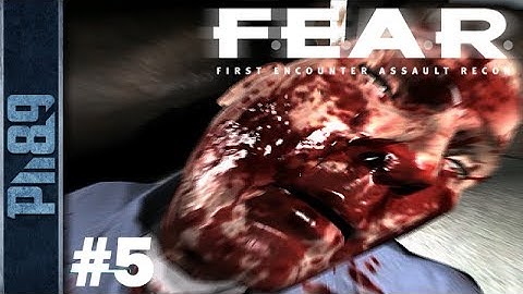 FEAR Gameplay Walkthrough Part #5 - Interval 03 pt3 - Escalation: Bad Water