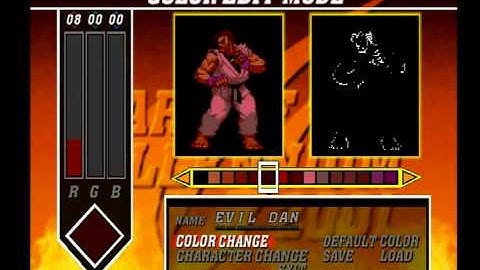 (Capcom vs SNK 2) Evil Dan [Dan Color Edit]