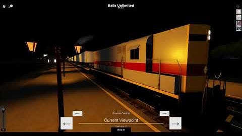 Railfanning in Rails Unlimited (Roblox)