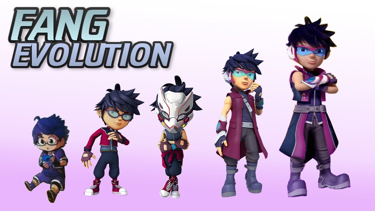 Evolution of FANG - Boboiboy the Movie 2 Update