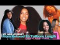 From Relaxed To Tailbone My Natural Hair Journey | Tips Included  | Melissa Denise