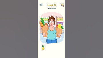 dop 3 : hide fruits level 10 #youtube#youtubeshorts #shortvideo