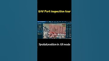 UAV Port inspection tour, AI recognition, Real-time monitoring. #GEOAI #uav #ai  #drone #inspection