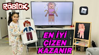 ROBLOX KARAKTERİNİ EN İYİ ÇİZEN KAZANIR !! ELİF SİNEM KİM KAZANDI ??