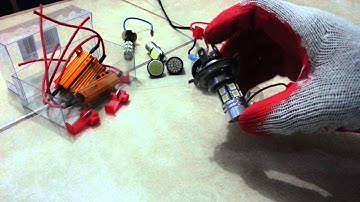 LED load resistors wiring