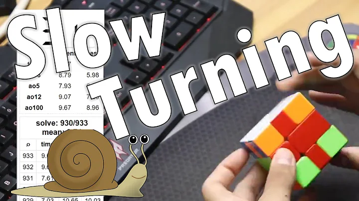 7.93 Square-1 Slow Turning Average of 5 (With 8.43 Average of 12)