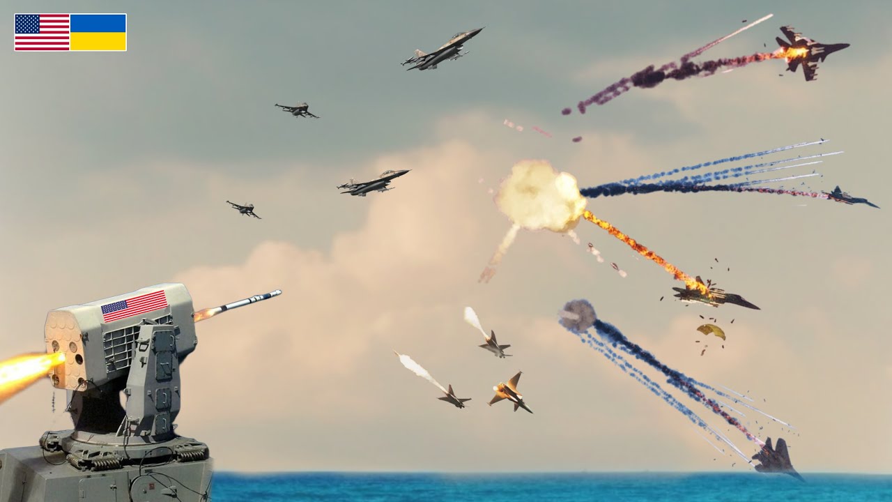 TERRIFYING TRAGEDY! 250 Russian Latest Generation Fighter Jets Shot Down by US Anti Air Weapons
