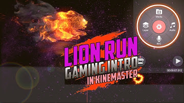 #Make_Gaming_Intro How to make Fire Lion Spirit Run Gaming Intro{Poisoned Tech}