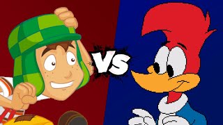 Mugen Battle - El Chavo Vs Woody Woodpecker