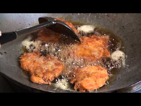 Cooking up Fried Rice-Paddy Shrimp Cakes - Cambodian Style