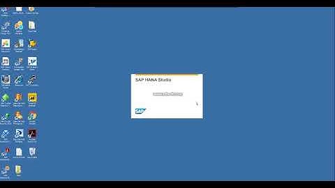 How To Open HANA Studio