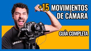 ➕15 MOVIMIENTOS de CÁMARA cinematográficos [GUIA COMPLETA]✅