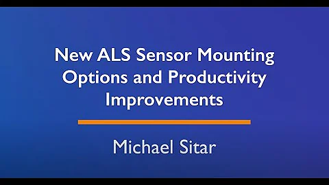 New ALS Sensor Mounting Options & Productivity Imp...