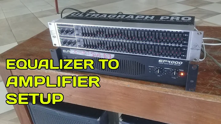 How To Setup Equalizer To Amplifier