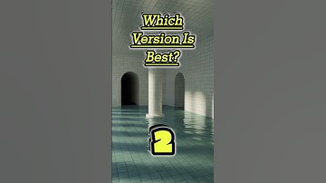 Poolrooms : Which version is best #shorts #blender #poolrooms