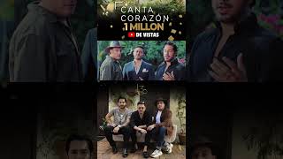 1M de vistas en YouTube Canta Corazón 🎙️🥰 #l3o #lovesongs