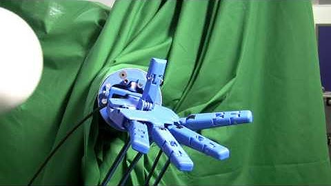 NAMUH : Movement of prehension of the NAMUH hand