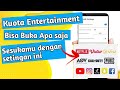 Gini pakai kuota entertainment untuk semua aplikasi