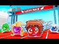 ROBLOX RACE YOUR LUCKY BLOCK...