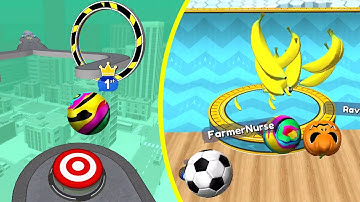 Going Balls Vs Action Balls All Levels Gameplay Android iOS #389