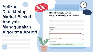 Tutorial Python | Aplikasi Data Mining Market Basket Analysis Part 1 | Preparation Model