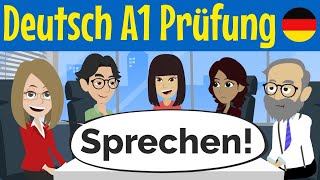 German A1 Exam - Goethe Certificate - Oral Part Speaking - TELC