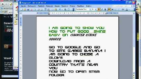 How to put skins on css very easy and quick
