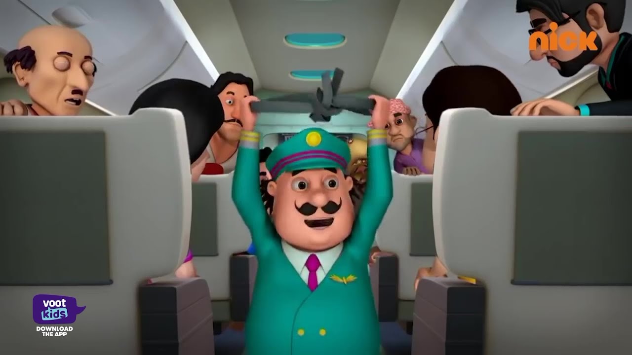 Motu Move Bus Motu Patlu | मोटू पतलू S1 | Motu Patlu Air Bus | Episode 267 Part 2 ...