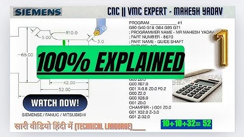 CNC VMC Programming Explained in Hindi | Beginner to Advanced Tutorial