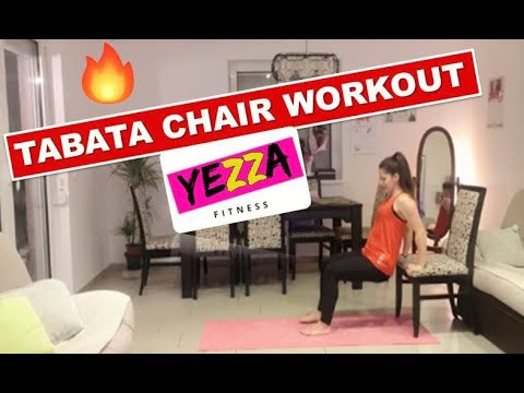 ⚡TABATA WORKOUT WITH CHAIR (SA STOLICOM)⚡45min FULL BODY WORKOUT⚡
