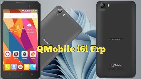Qmobile i6i Frp Bypass/Qmobile i6i Google Account Bypass/qmobile i6i remove google account/i6i frp