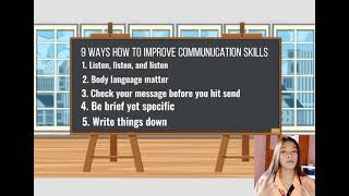 Activity 6 (Module 3) Lesson 1|PREPATING MULTIMEDIA PRESENTATION|HOW TO IMPROVE COMMUNICATION SKILLS