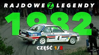 WRC GRUPA B: Opel Ascona 400 atakuje Audi Quattro! | Rajdowe Legendy SEZON 1982 - część 1/2