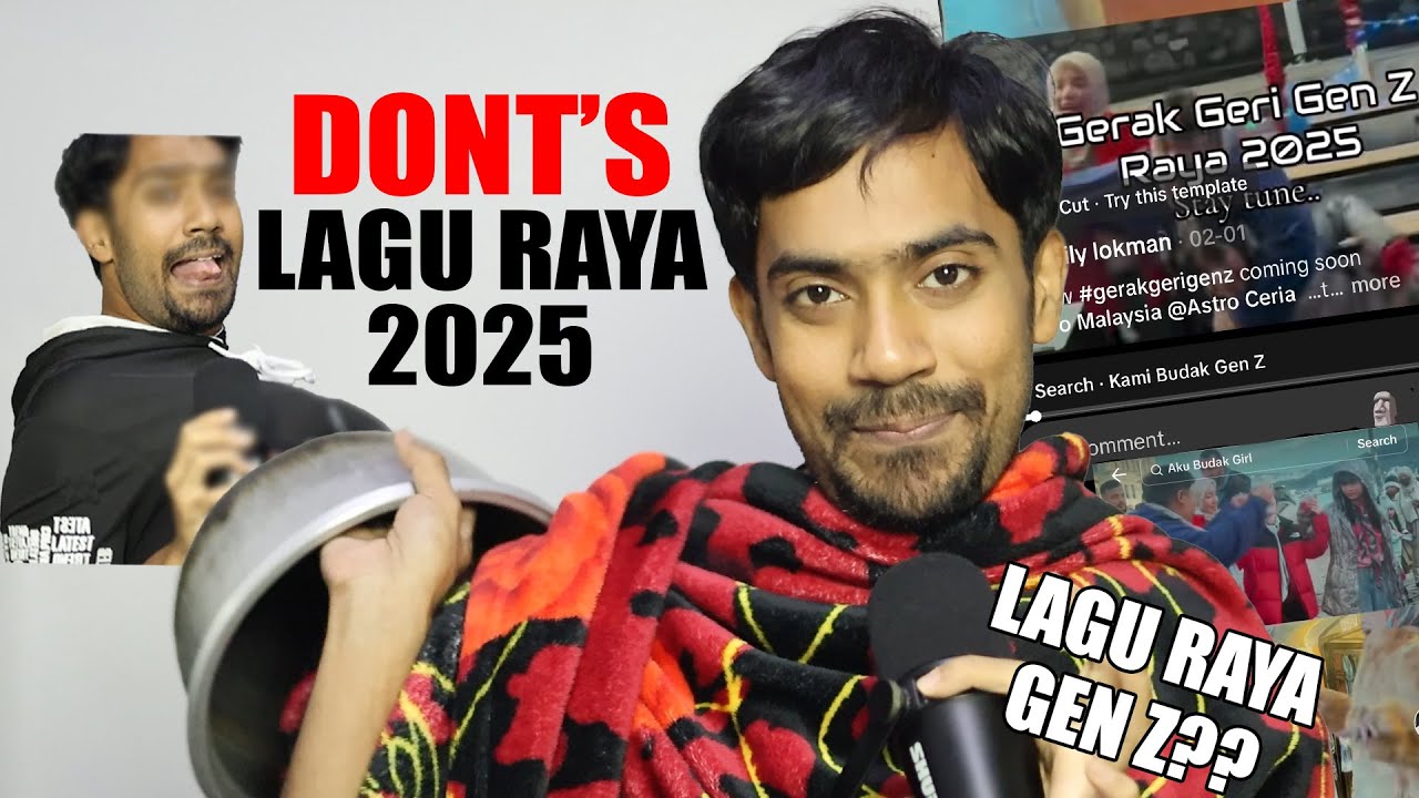 Lagu Raya GEN Z REACTION | JANGAN Buat MV Lagu Raya Macam Ni! Ketuk-Ketuk Biar Ada Common Sense #3