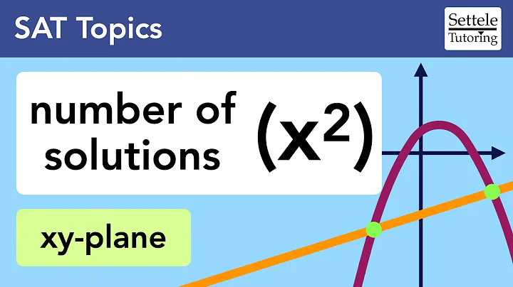 Number of Solutions (x²) — learn the discriminant for the hard SAT Math module