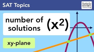 Number of Solutions (x²) — learn the discriminant for the hard SAT Math module