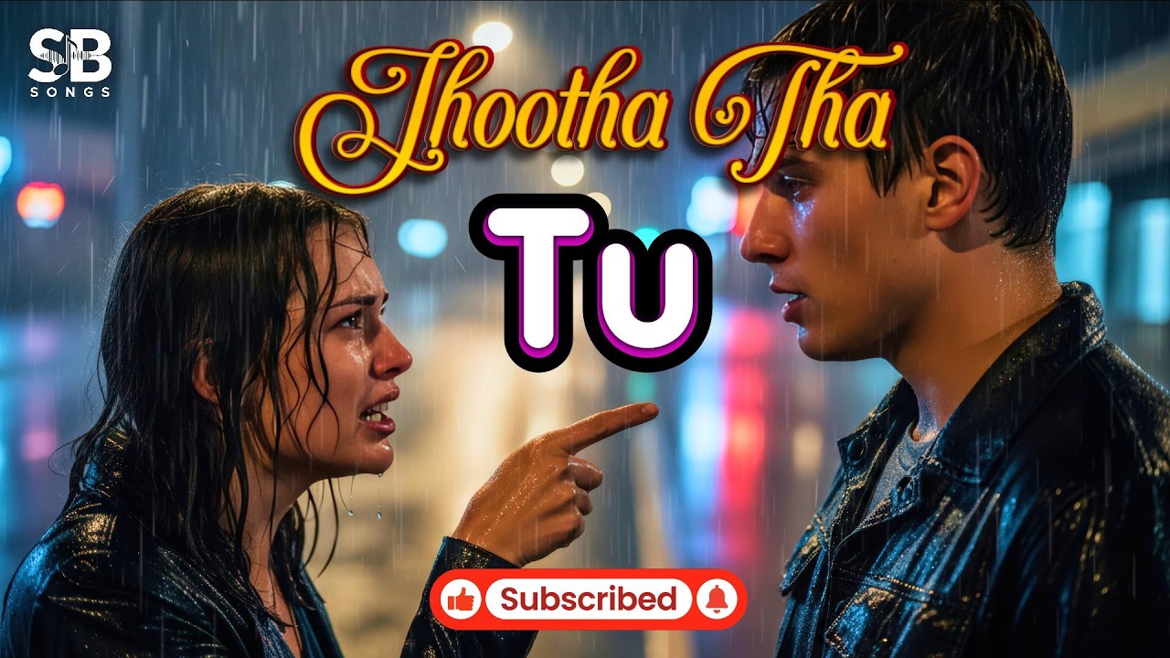 Jhootha Tha Tu | New Hindi Sad Rap Song | Heartbreak Anthem