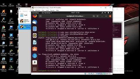 Setting DHCP Server Ubuntu 19.0 di Virtual Box - Mudah & Simpel